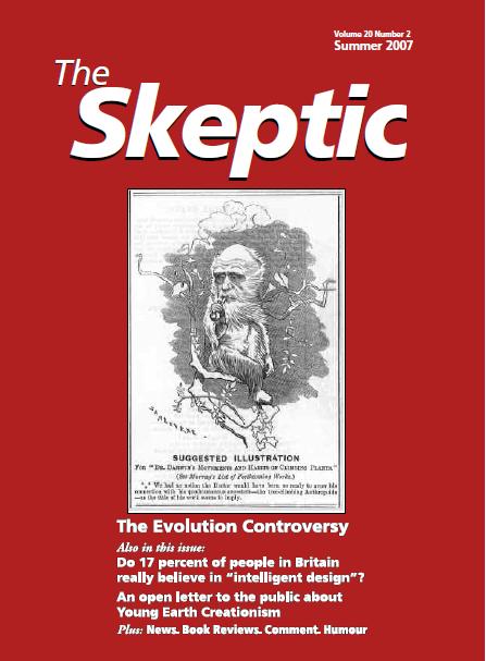 The Skeptic Vol 20 Summer 2007 The Skeptic Vol 20 Summer 2007