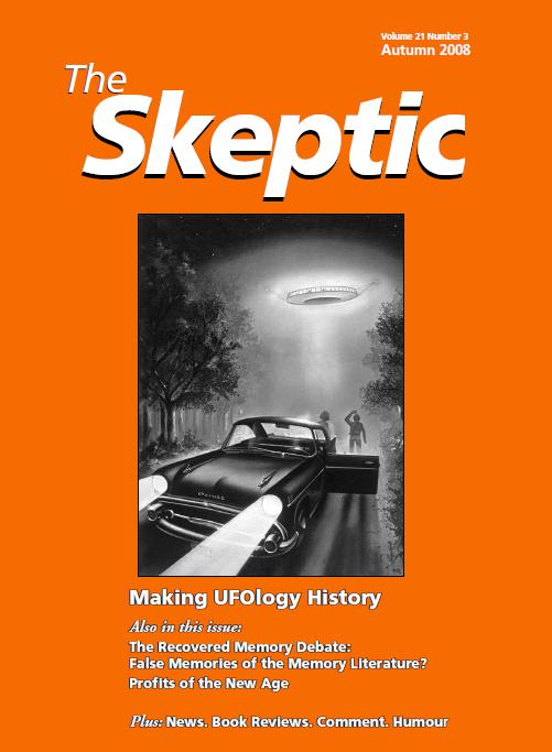 The Skeptic Vol 21, No 3 Autumn 2008
