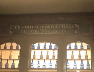 Brazil's first homeopathy pharmacy has been full replicated in Brazil's national museum