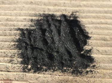 Powdered charcoal