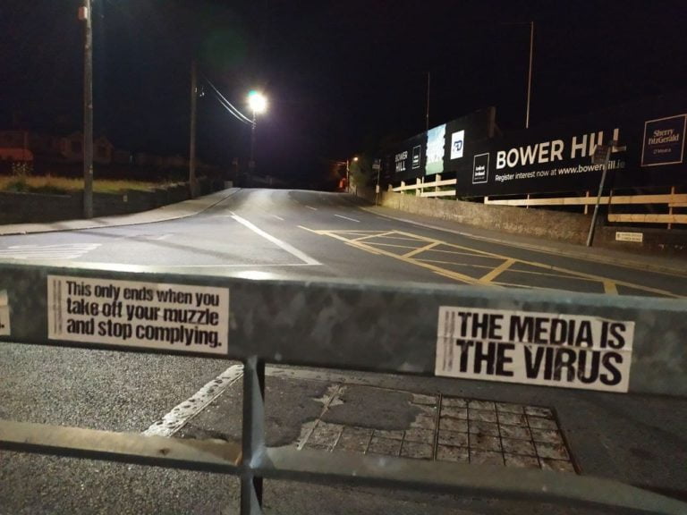 Inside the White Rose: from stickers and graffiti to an online Covid conspiracy ecosystem