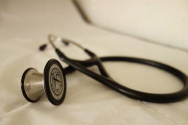 A medical stethoscope