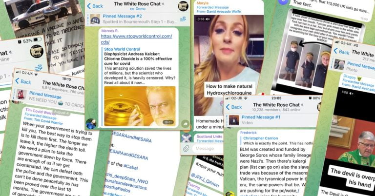 Inside the White Rose: the extremist groups looking to capitalise on Covid paranoia