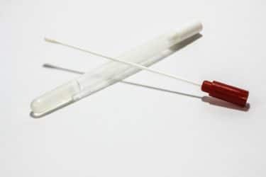 A medical swab and sample tube