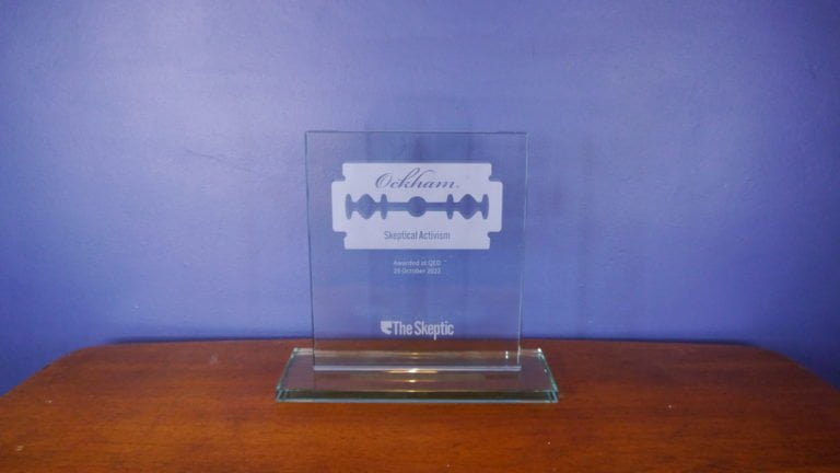 Knowledge Fight podcast wins Skeptical Activism Ockham award
