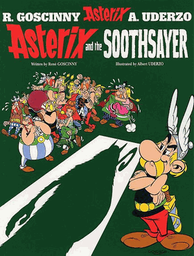 A cover image of Asterix and the Soothsayer