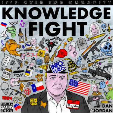 The Knowledge Fight podcast art 
