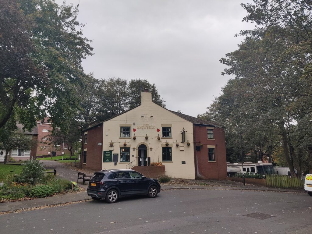 A photograph of the Ring O'Bells pub