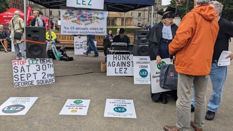 The recent Glasgow Low Emission Zone protest turned out to be more of a ‘low information zone’