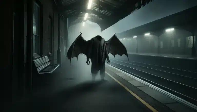 The Bat Beast of Kent: mysterious figure spooks four at Sandling Railway Station